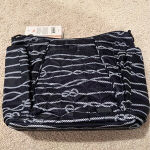 Lug Mini Shuffle Crossbody Bag in Nautical Navy NWT